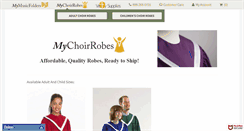 Desktop Screenshot of mychoirrobes.com